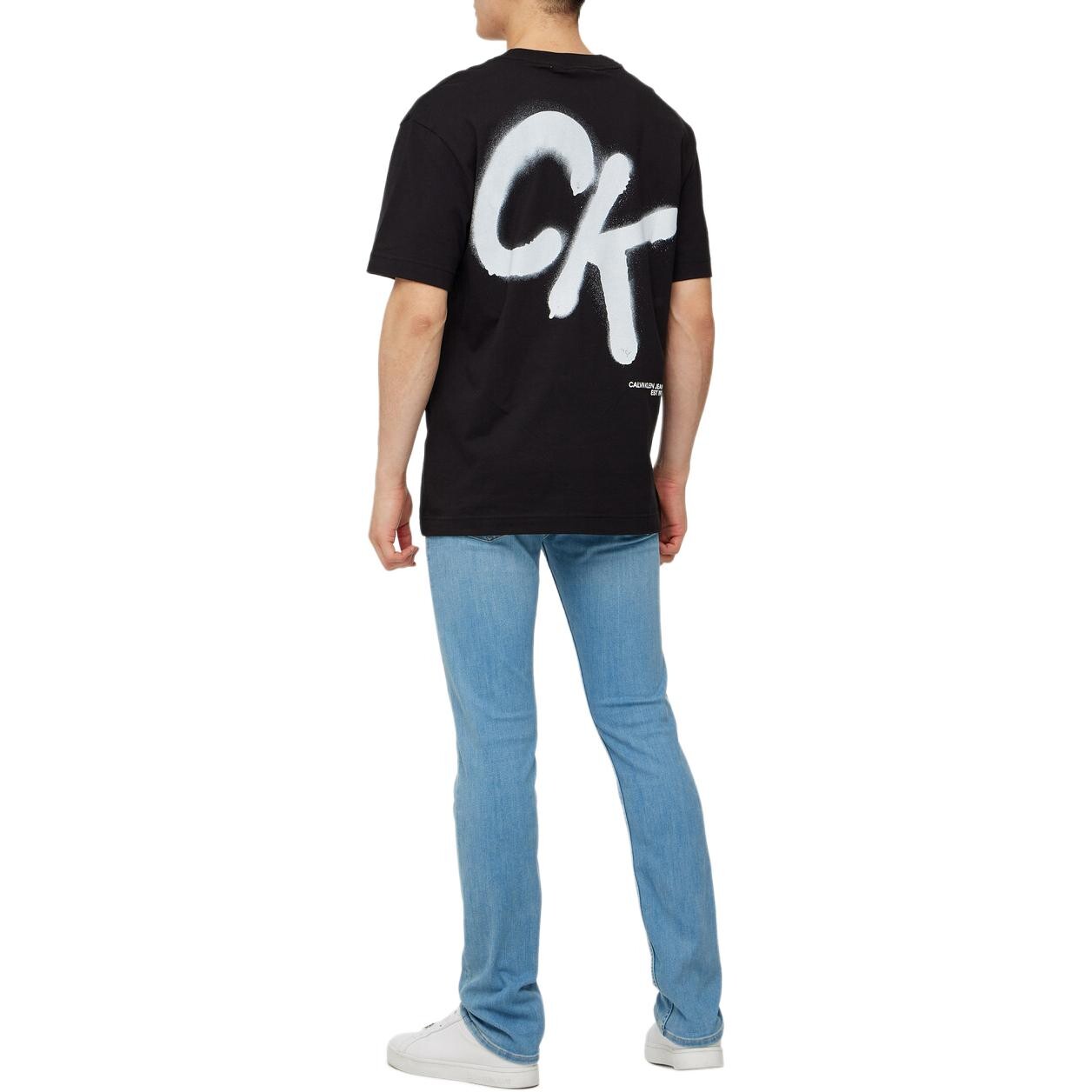 Футболка мужская Calvin Klein черная — фото 4