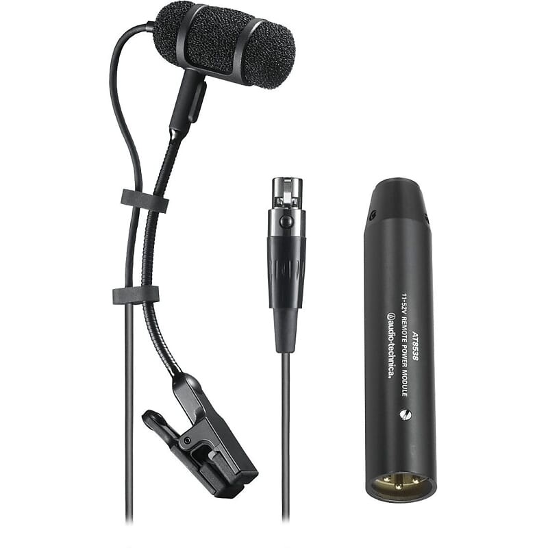 

Конденсаторный микрофон Audio-Technica PRO35 Cardioid Condenser Clip On Instrument Microphone
