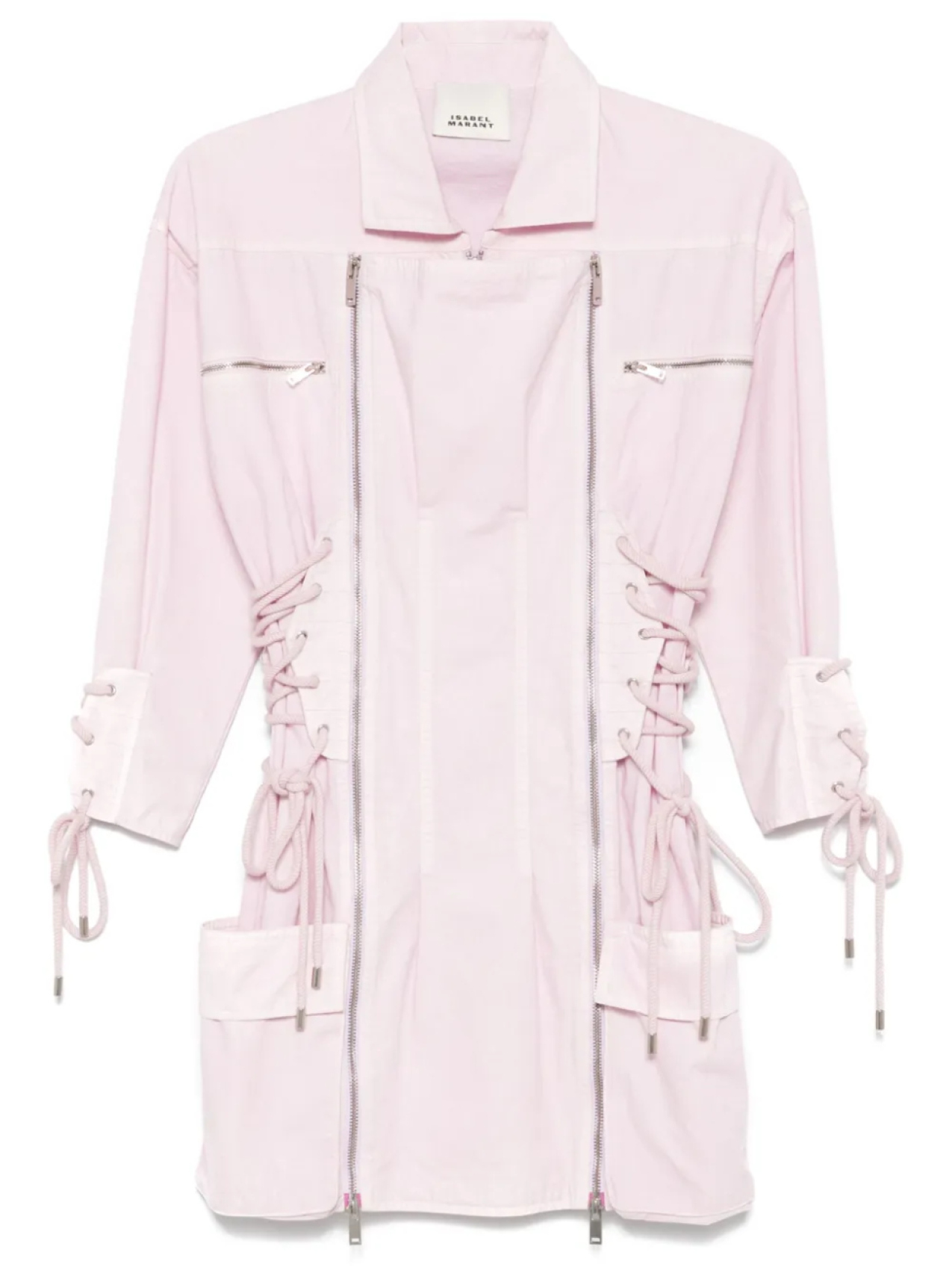 

ISABEL MARANT платье мини Izarra, розовый