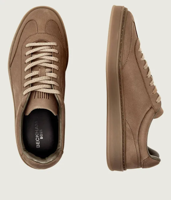 Zarek_Tenn_Nbgr кроссовки boss x beckham из кожи Boss, коричневый — фото 3