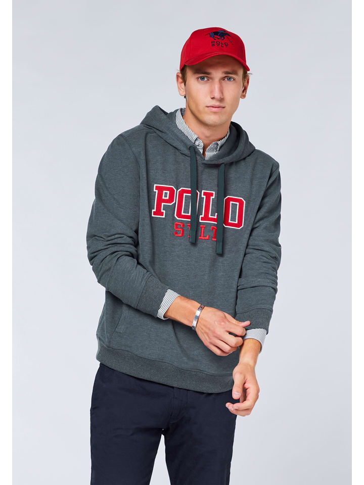 

Толстовка с капюшоном Polo Sylt, серый