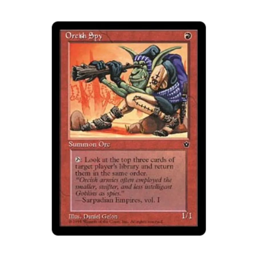 

CCG Оркский шпион - Вер. 1 (С3), MTG - Fallen Empires