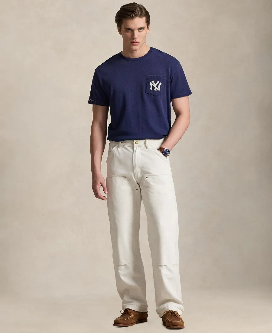 Мужская футболка с круглым вырезом Polo Ralph Lauren, темно-cobalt — фото 2