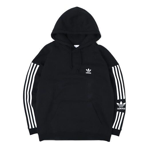 

Толстовка adidas originals Lock Up Fleece Lined Casual Sports Pullover Black, черный