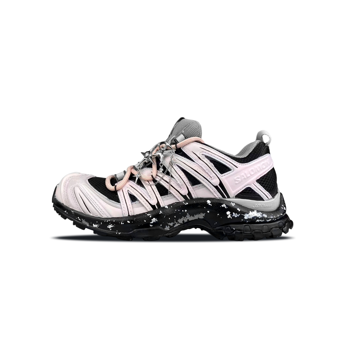 

SALOMON Кроссовки для трейлраннинга и тренировок XA PRO 3D Cushioning Support Low top Unisex Black Pink