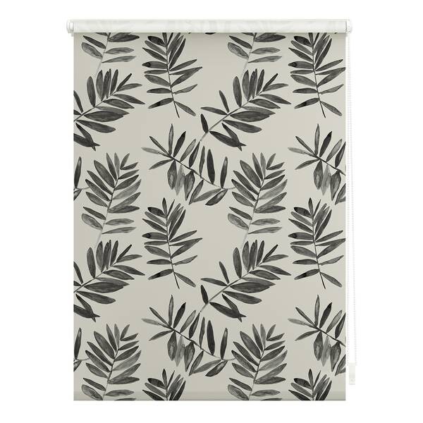 

Рулонные шторы Lichtblick Black Watercolor Branches, 90x150x6 см, черный
