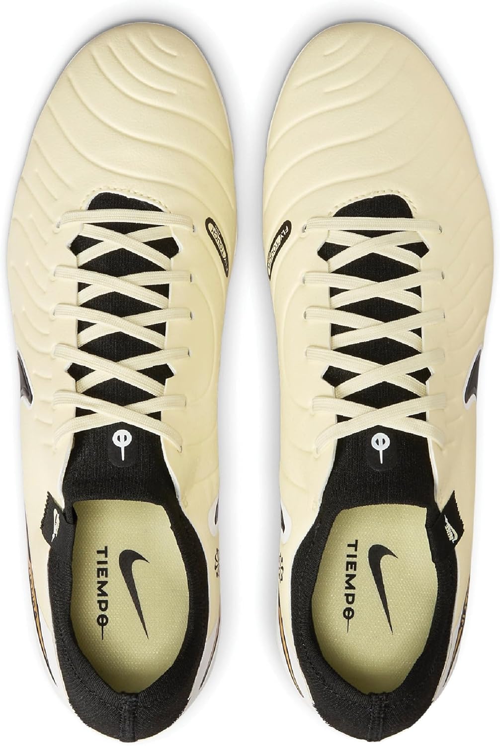 Мужские футбольные низкие кроссовки Nike, Lemonade Black Mtlc Gold Coin — фото 2