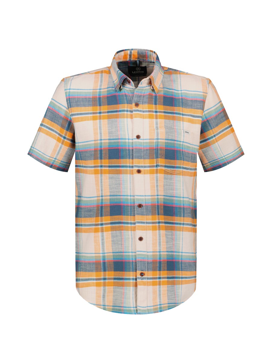 

Рубашка на пуговицах классического кроя LERROS, White