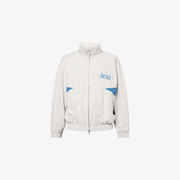 

Куртка Duke & Dexter с высоким воротником и принтом, синий