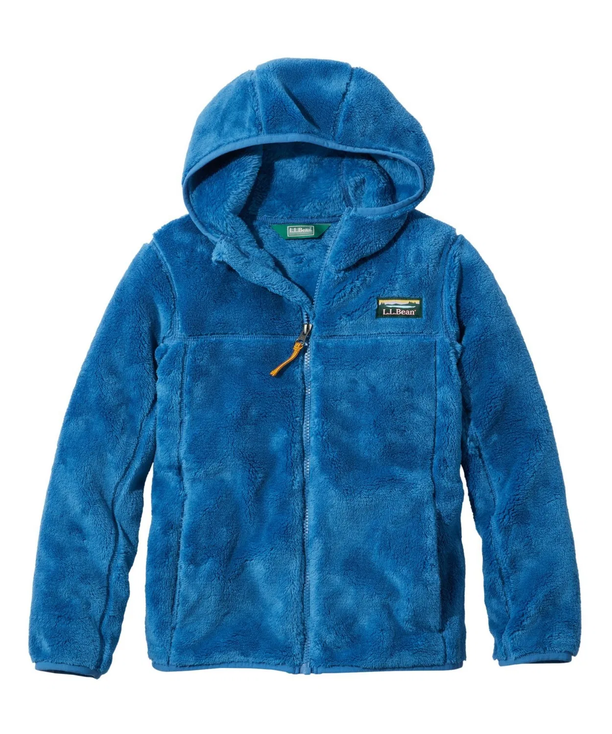 Детская куртка-флис L.L.Bean High Pile Fleece Big Kids синяя