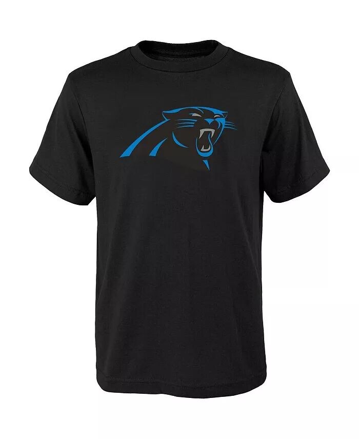 

Черная футболка с логотипом Big Boys Carolina Panthers Outerstuff, черный