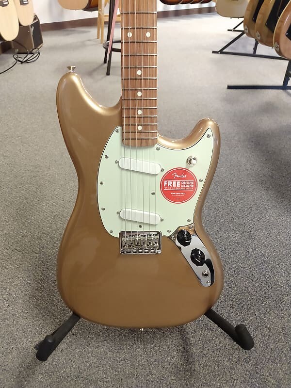 

Электрогитара Fender Player Mustang Electric Guitar - Firemist Gold
