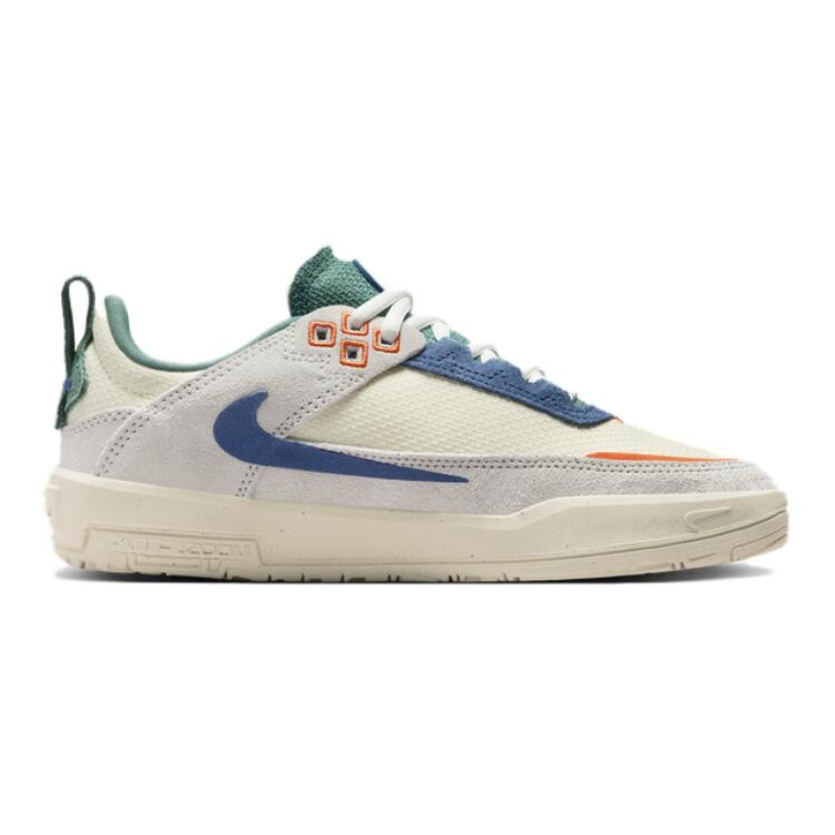 Детские кроссовки для скейтбординга SB DAY ONE GS Low-top Белые/синие Nike, белый/зеленый — фото 2