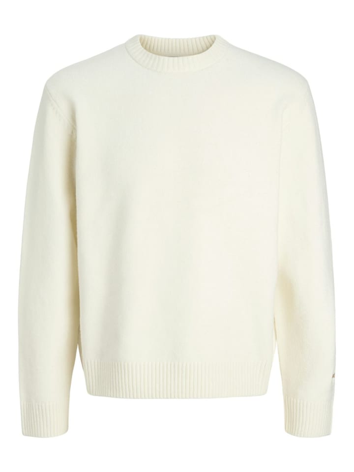 

Свитер JORNORREBRO KNIT CREW NECK белого цвета Jack & Jones