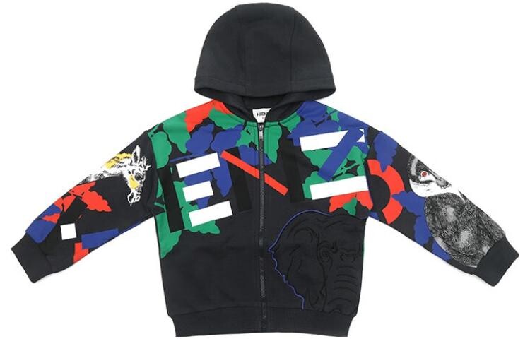 

Детская толстовка Kenzo, темно-серый