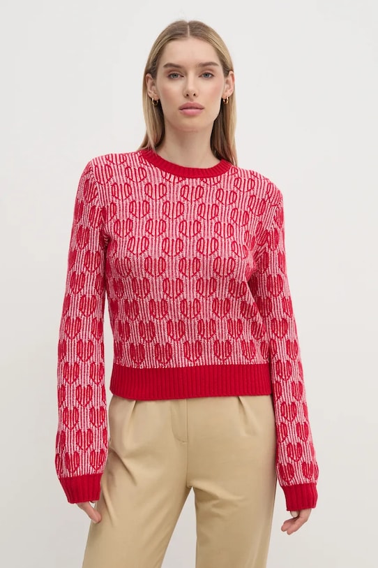 

Свитер с добавлением шерсти United Colors Of Benetton, красный