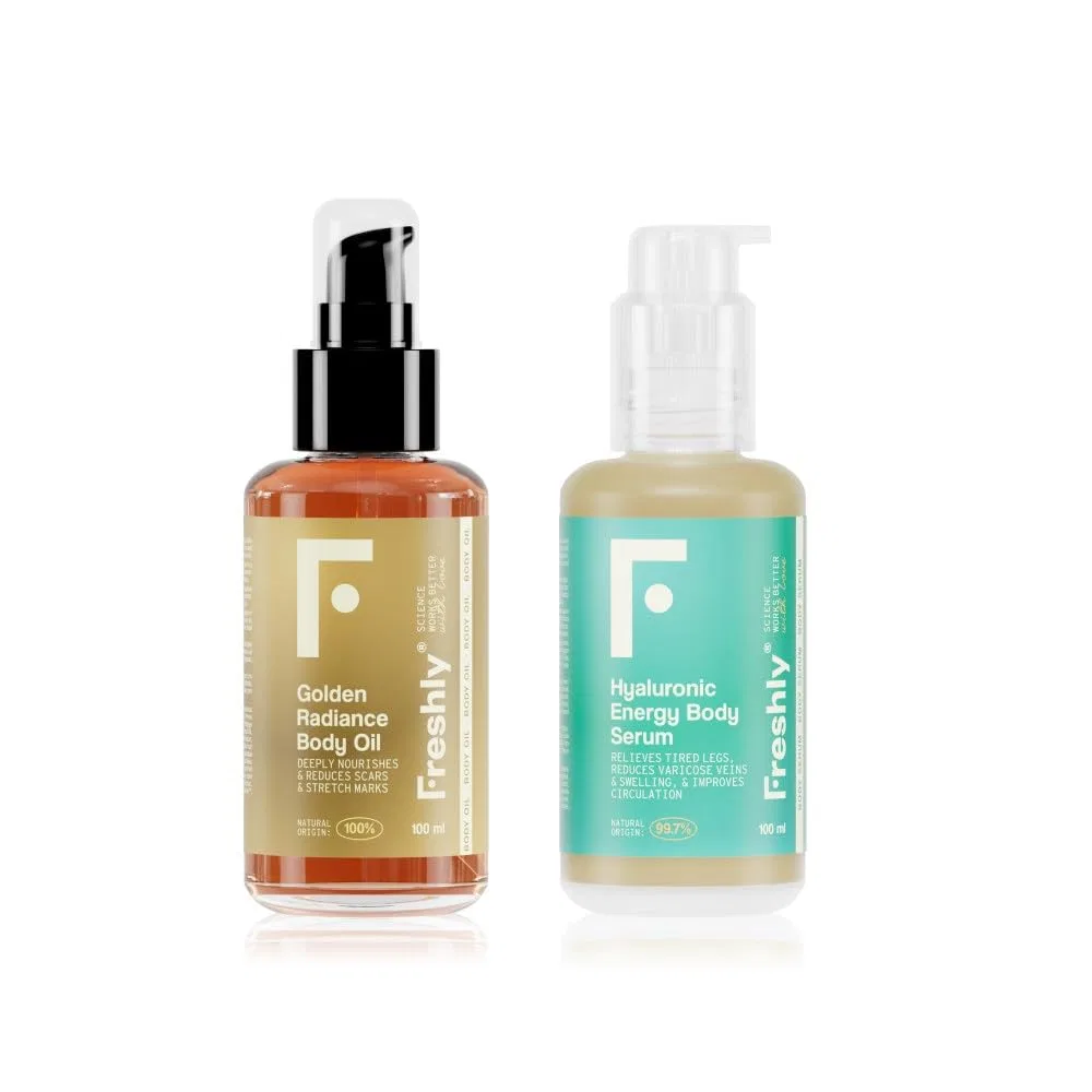 Набор масел и сывороток для тела Freshly Cosmetics Smooth Body Pack, 100 мл x 2 Freshly