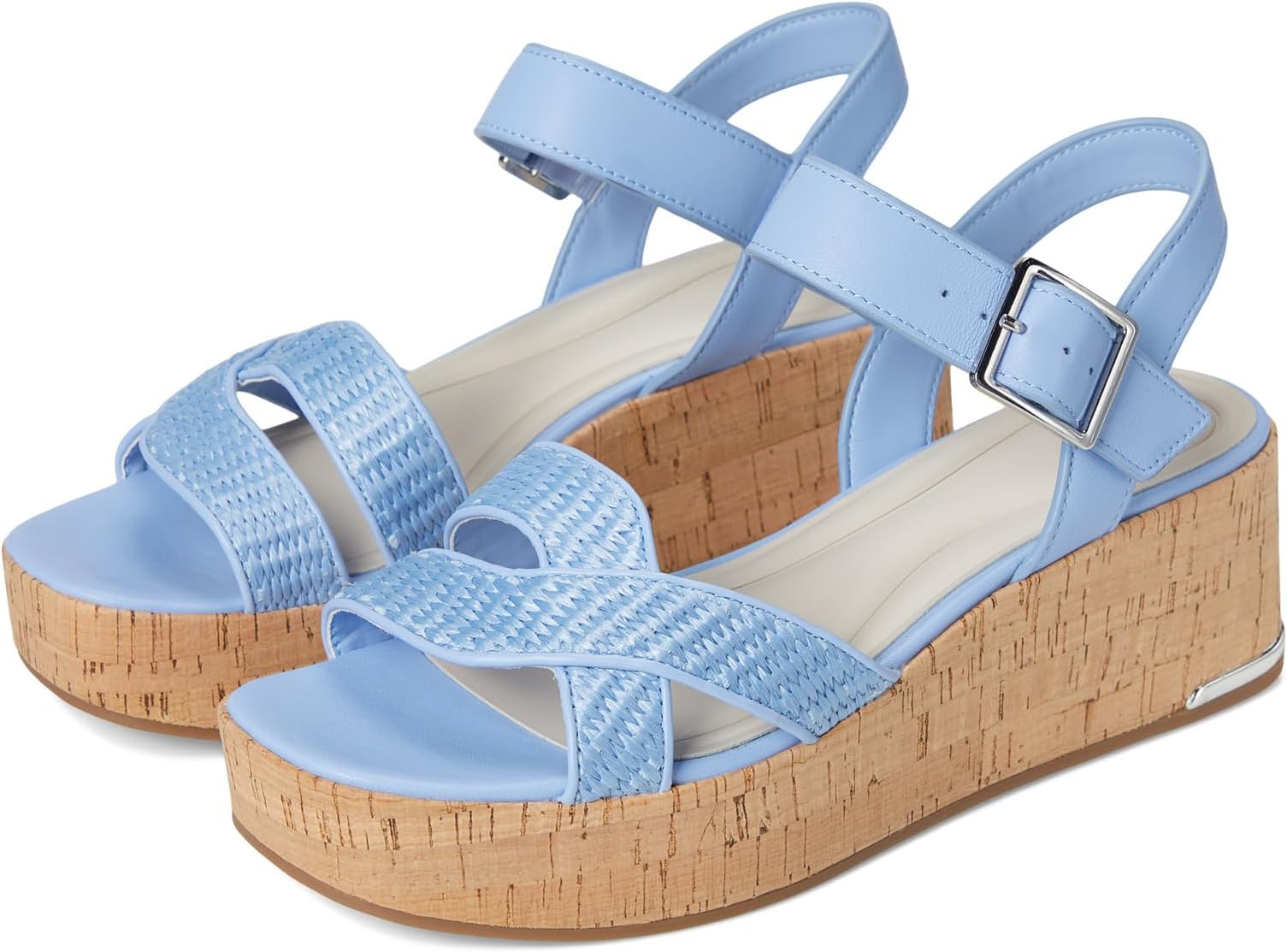 Туфли Franco Sarto Tilly Platform Wedge Sandal, Denim Blue