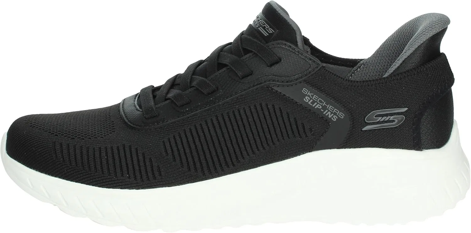Кроссовки Skechers Herren Hands Free Slip-ins Squad Chaos - Solid StepSneaker, Black White