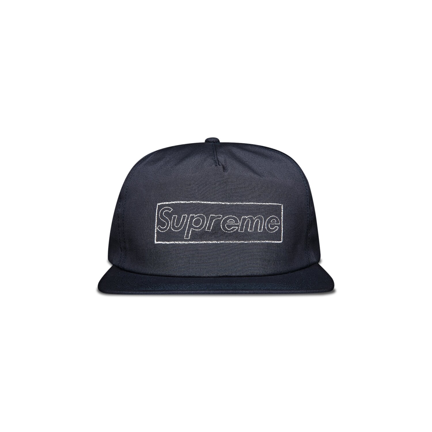 

Сумка с логотипом Supreme x KAWS, цвет Темно-синий, 5 панелей