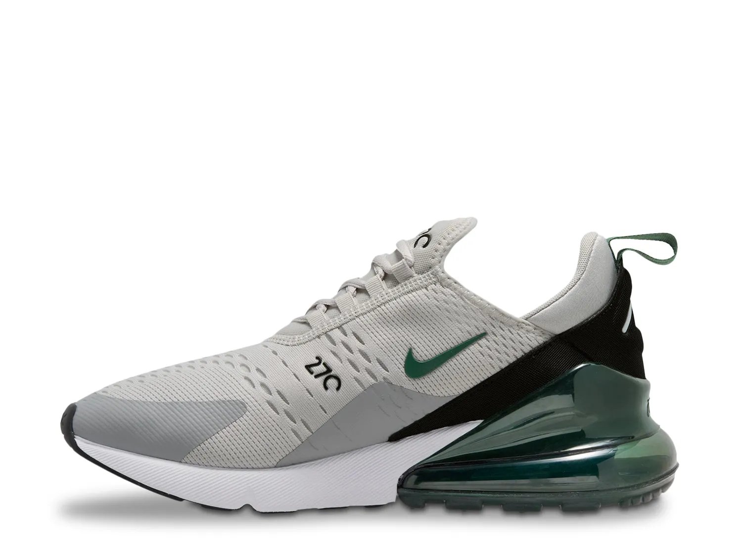 Кроссовки Nike Air Max 270 Sneaker - Men's, серый/зеленый — фото 2