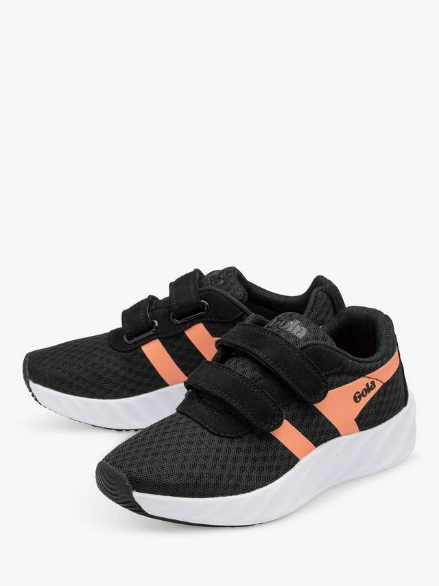 Детские кроссовки Performance Draken Twin Bar QF Gola, Black/Coral — фото 3