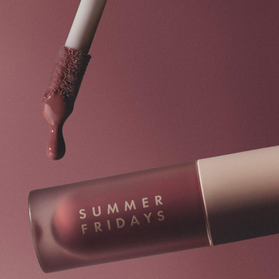 Увлажняющее масло для губ Dream Lip Oil с легким покрытием Summer Fridays, 0.15 oz, Soft Mauve — фото 2