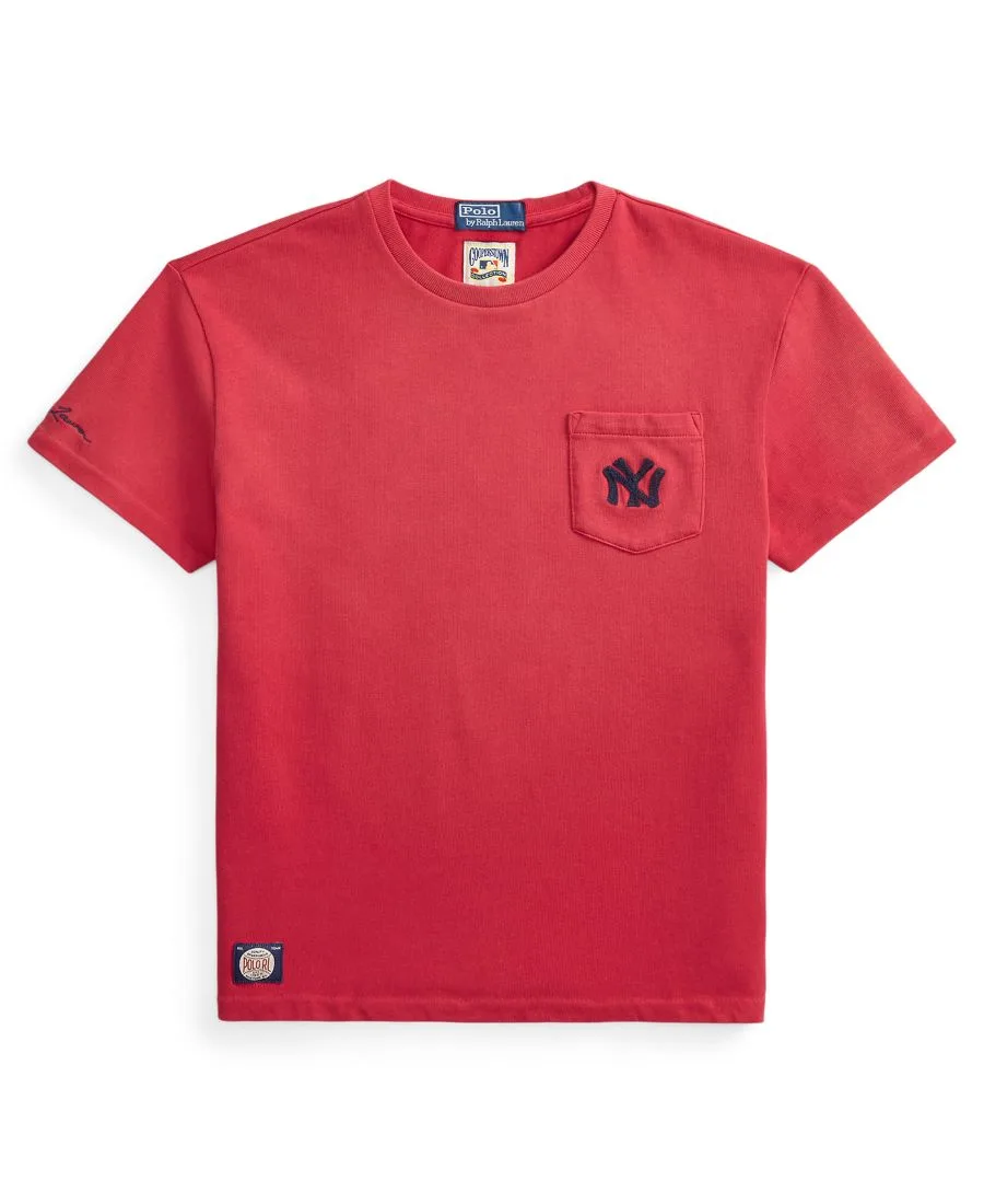 Мужская футболка с круглым вырезом Polo Ralph Lauren, Adirondack Berry — фото 3
