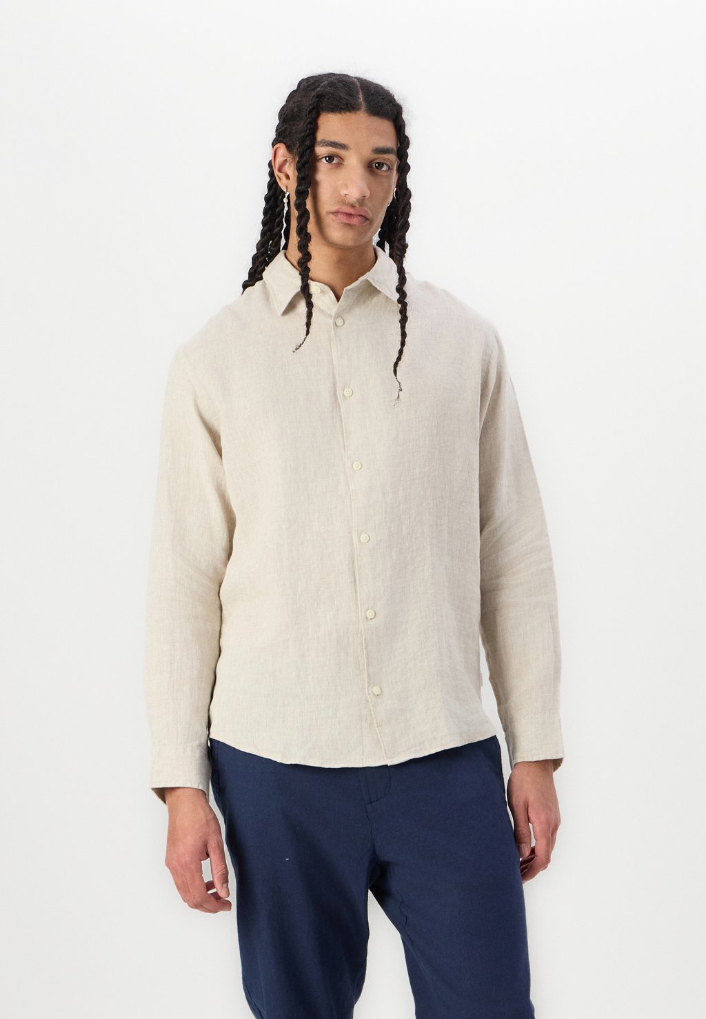 

Рубашка JLAWRENCE SHIRT Jack & Jones, бежевый