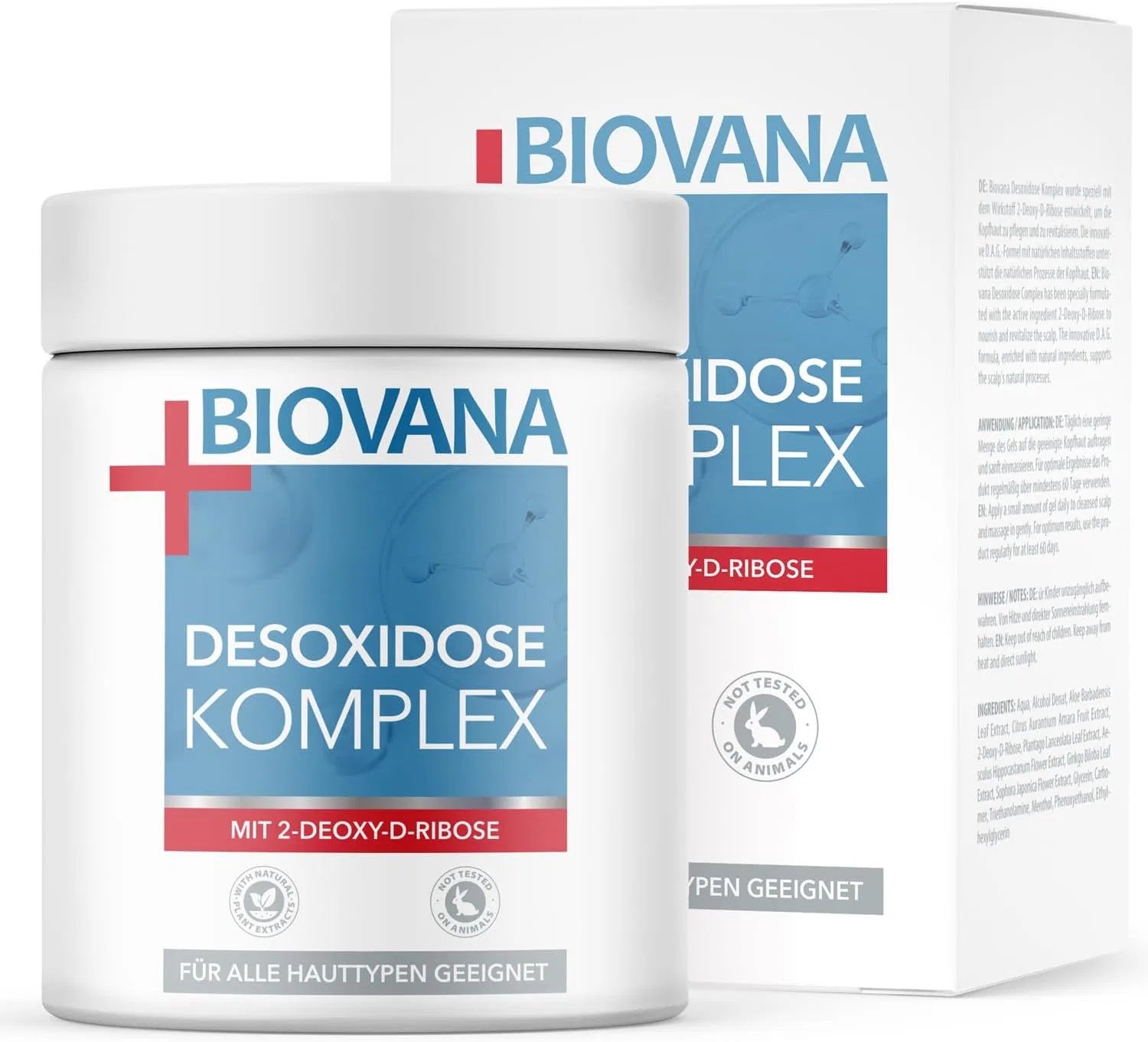 Комплексный гель Deoxidosis 200 мл Biovana