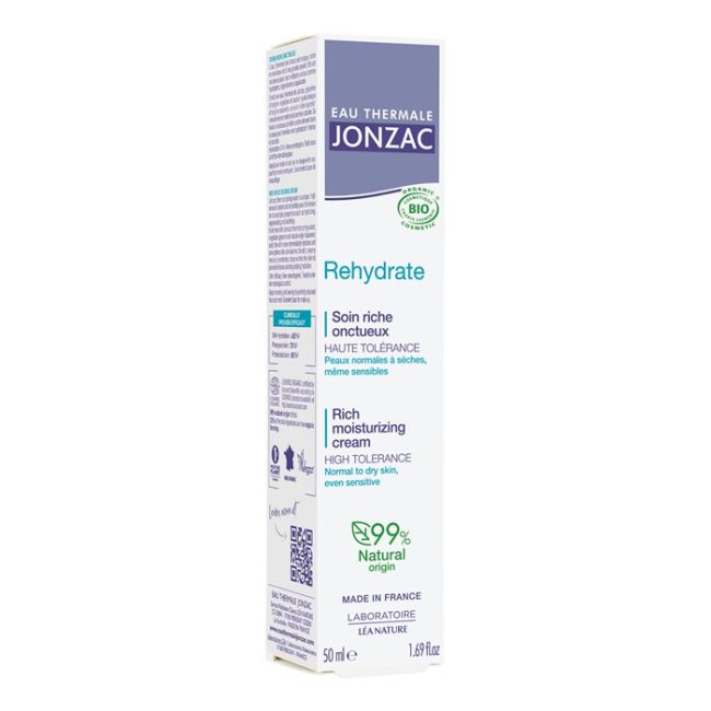 Крем для лица Jonzac — Eau thermale rehydrating, увлажняющий, 50 мл — фото 2