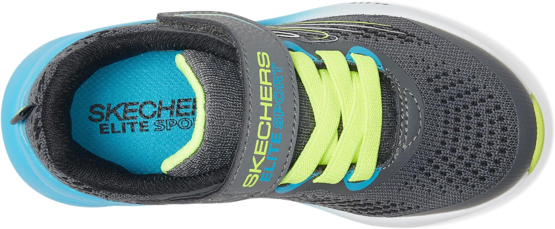 Кроссовки SKECHERS KIDS Elite Sport Stride 403952L, цвет Charcoal/Blue — фото 2