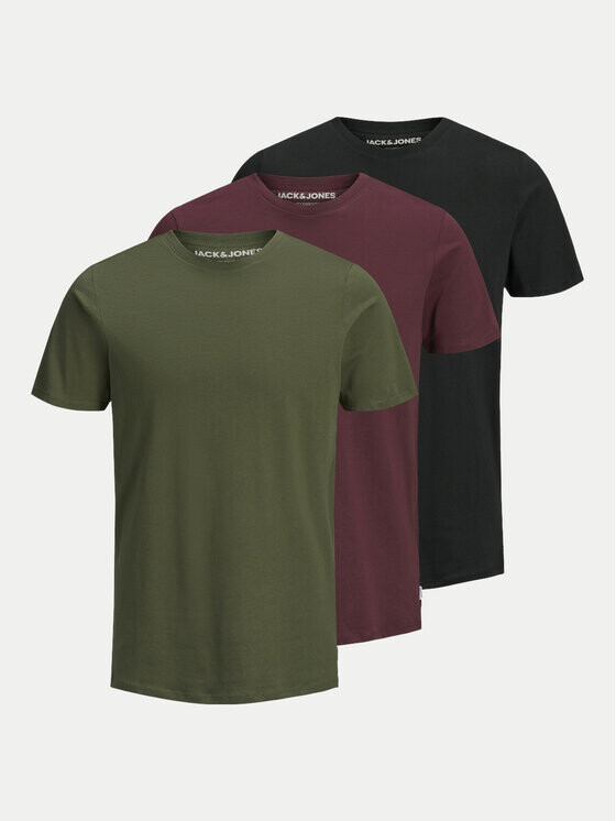 

Комплект из 3 футболок стандартного кроя Jack&Jones, мультиколор