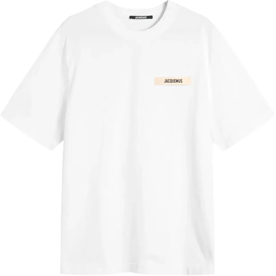 Футболка с логотипом Jacquemus белая