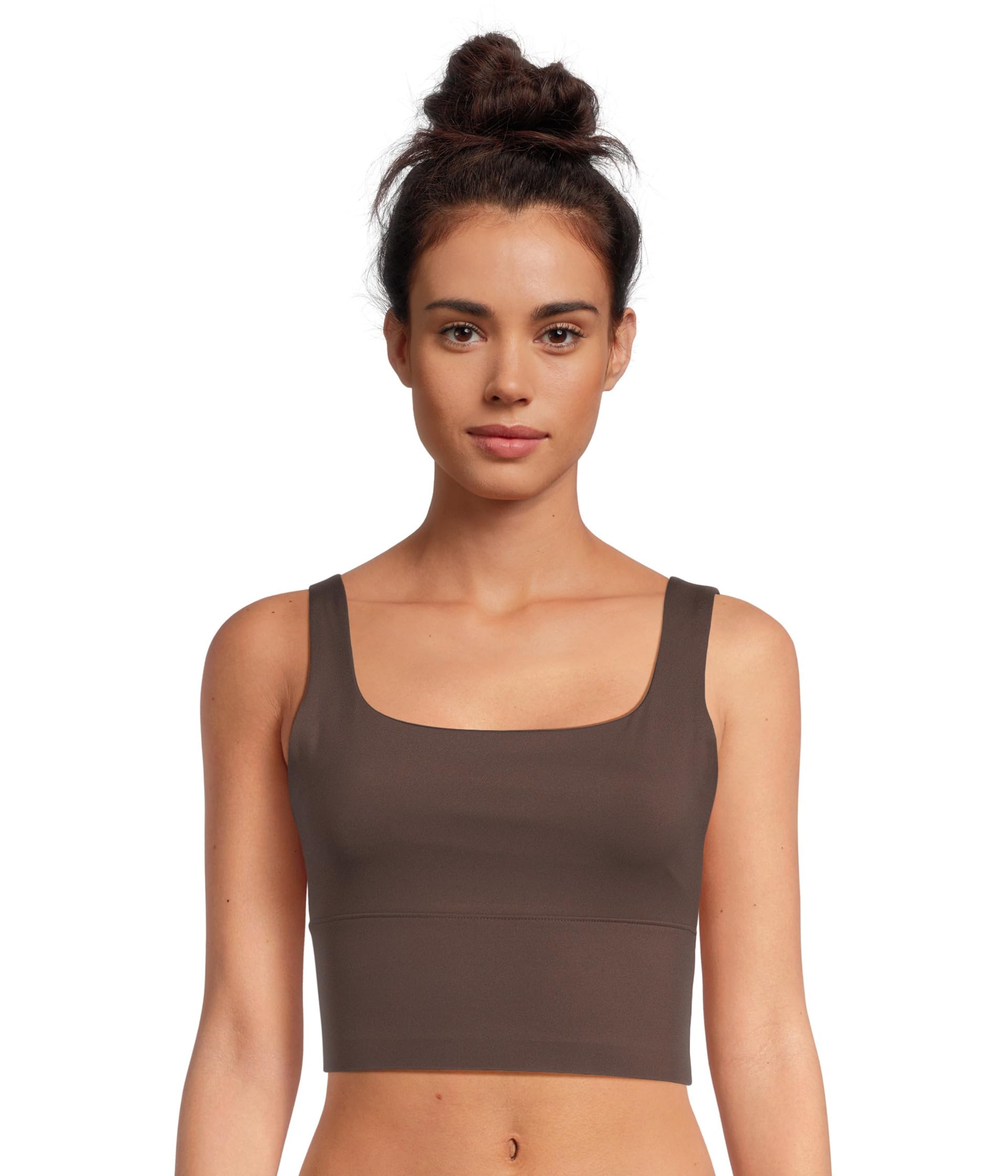 

Топ TravisMathew Moveknit Bonded Tank, цвет Coffee Grounds