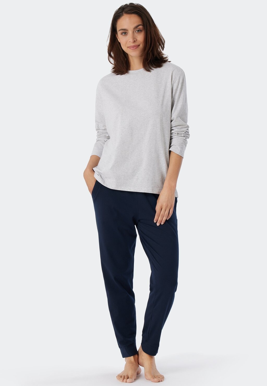 

Верх пижамы MIX RELAX Schiesser, цвет Mottled Grey