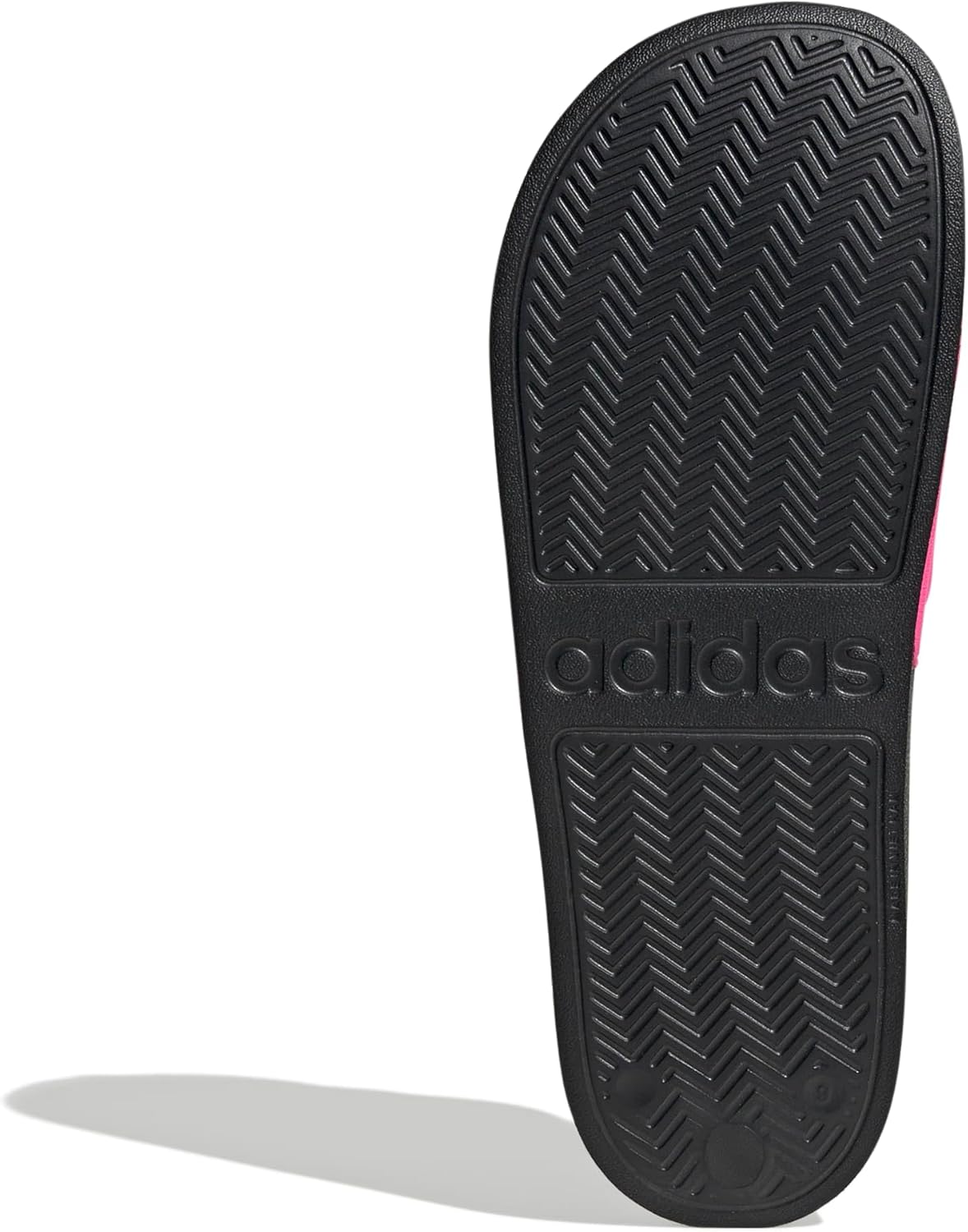 Шлепанцы adidas Adilette Shower (унисекс), черный/розовый — фото 3