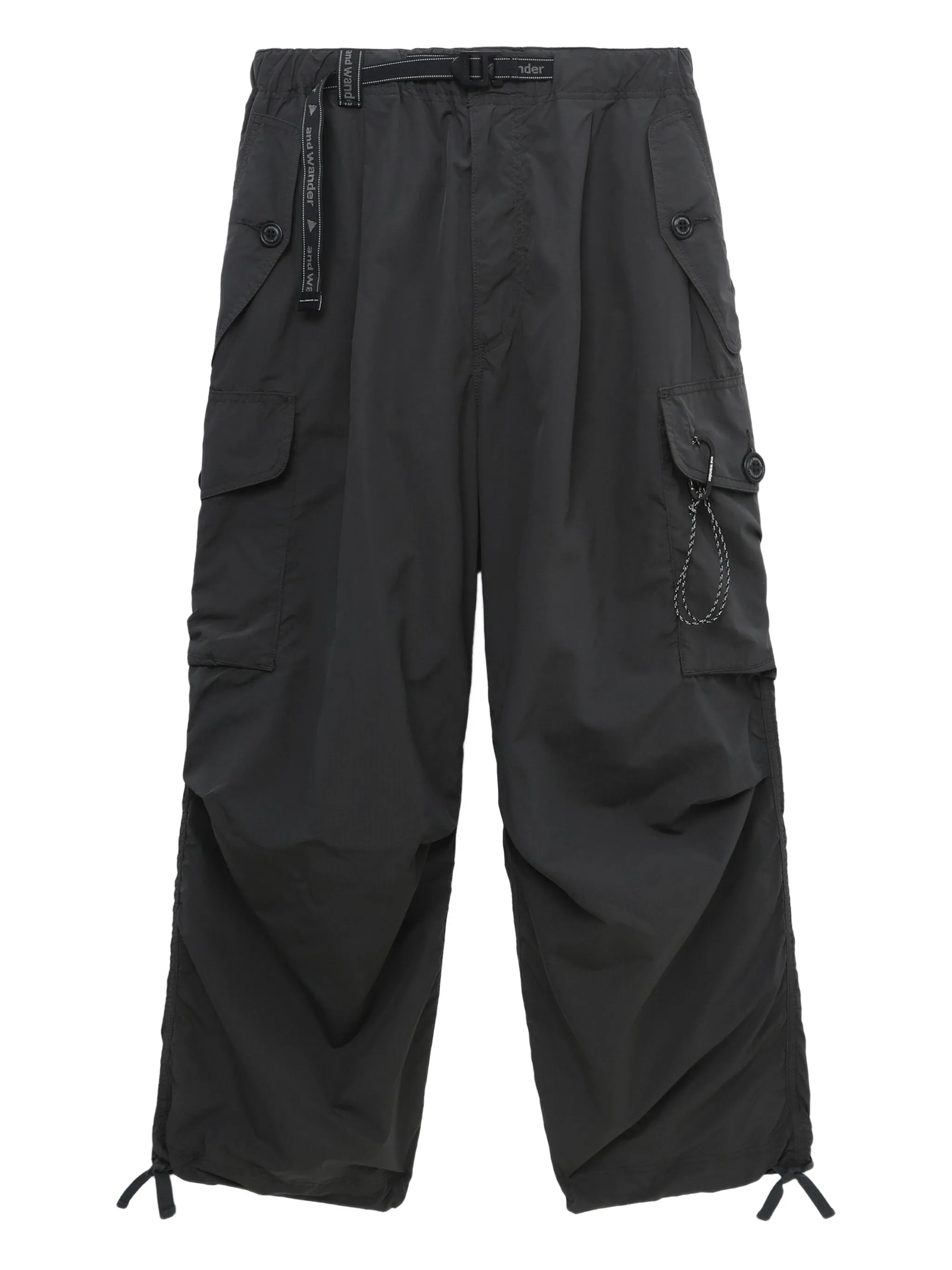 

Брюки-карго с множеством карманов And Wander, черный