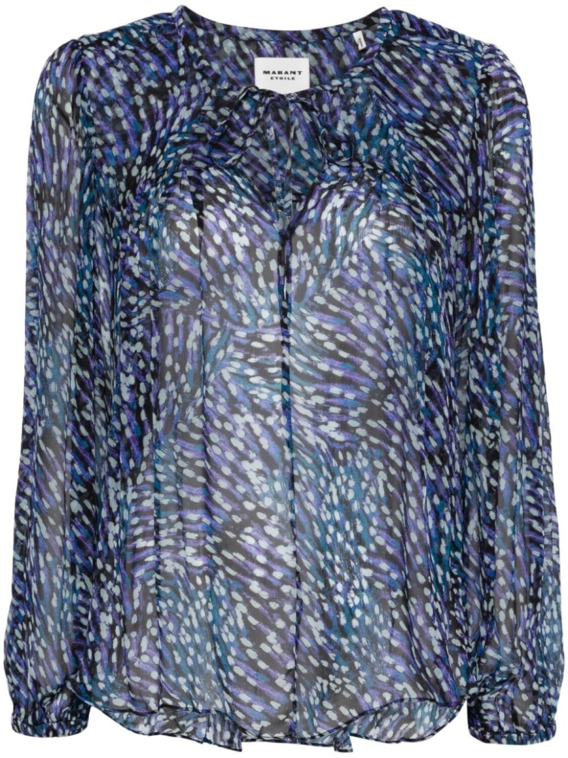 

Marant Étoile блузка Daytonea, синий