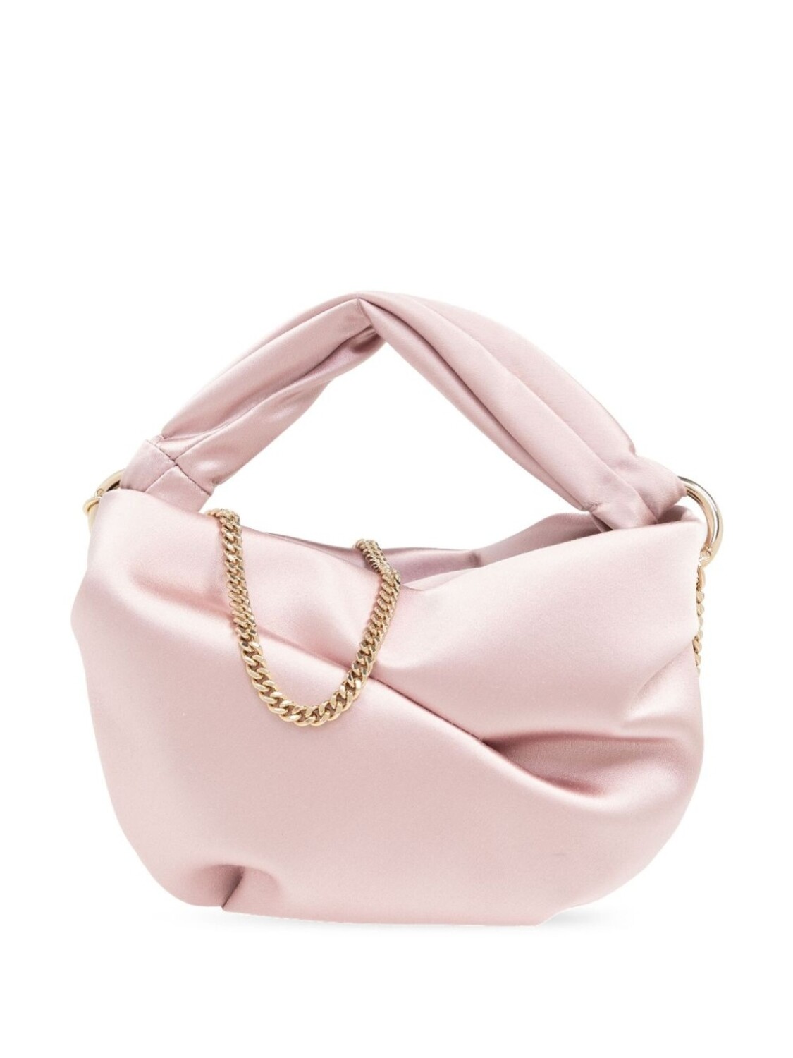 

Сумка-тоут Jimmy Choo Bonny из атласа, розовый