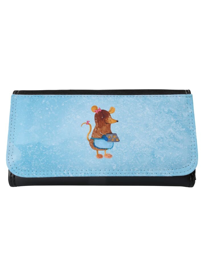 

Портмоне Mr & Mrs Panda Damen Maus Kekse ohne Spruch, цвет eisblau
