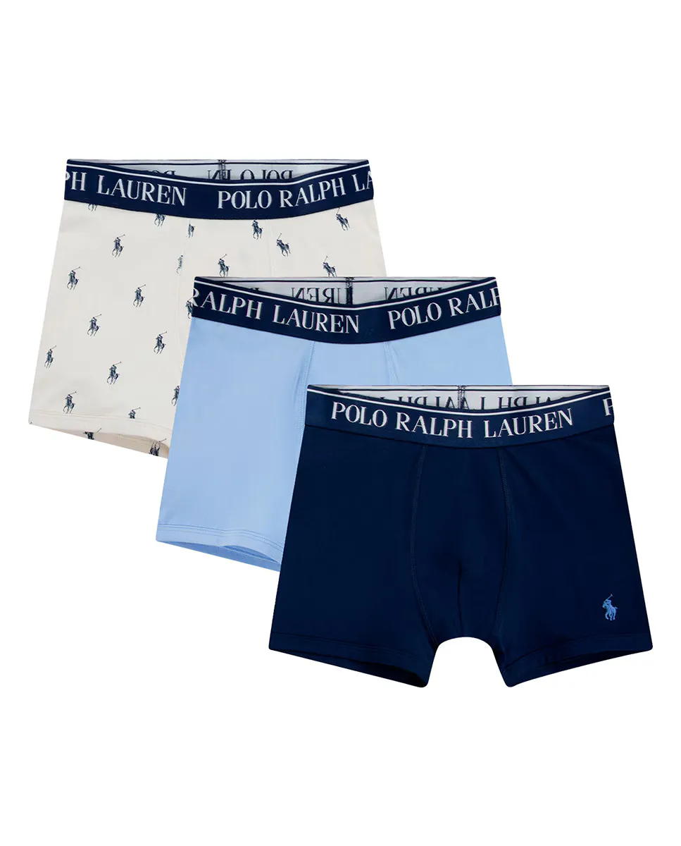 

Набор из 3 хлопковых боксеров для мальчика Polo Ralph Lauren, цвет default