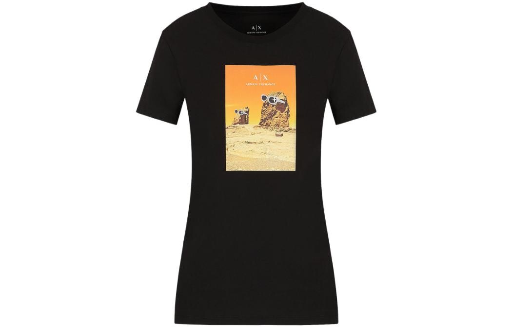 

ARMANI EXCHANGE Женская футболка, цвет Black