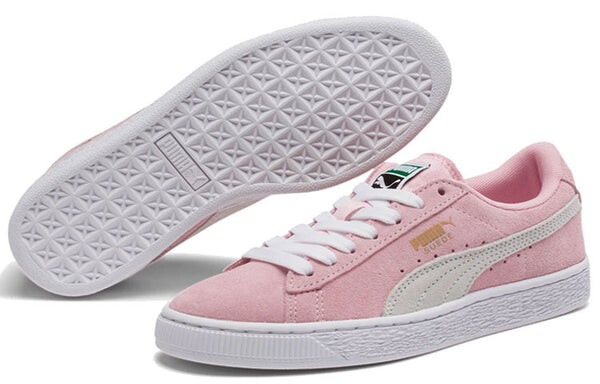 Кроссовки suede 'pink lady' Puma, розовый — фото 2