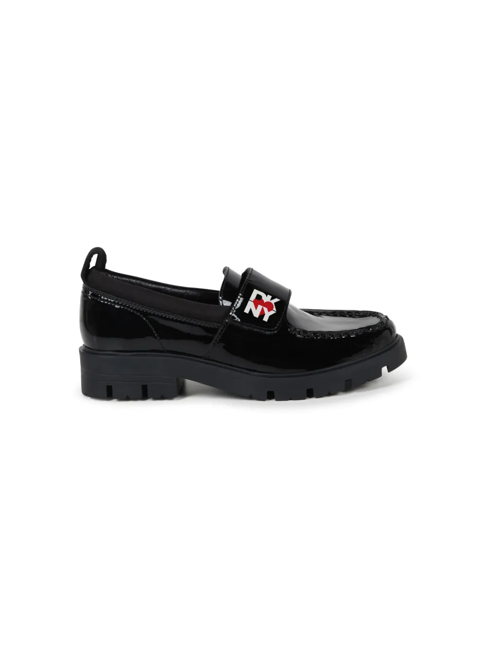 

Лакированные пенни-лоферы Dkny Kids, черный