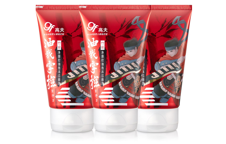 

Очищающая пенка для лица gaofu pure source для контроля жира Gf