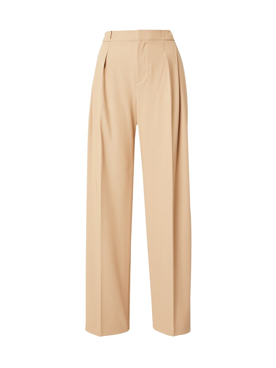 

Брюки BOSS Loose fit Pleat-Front Pants Tansura, цвет Nude