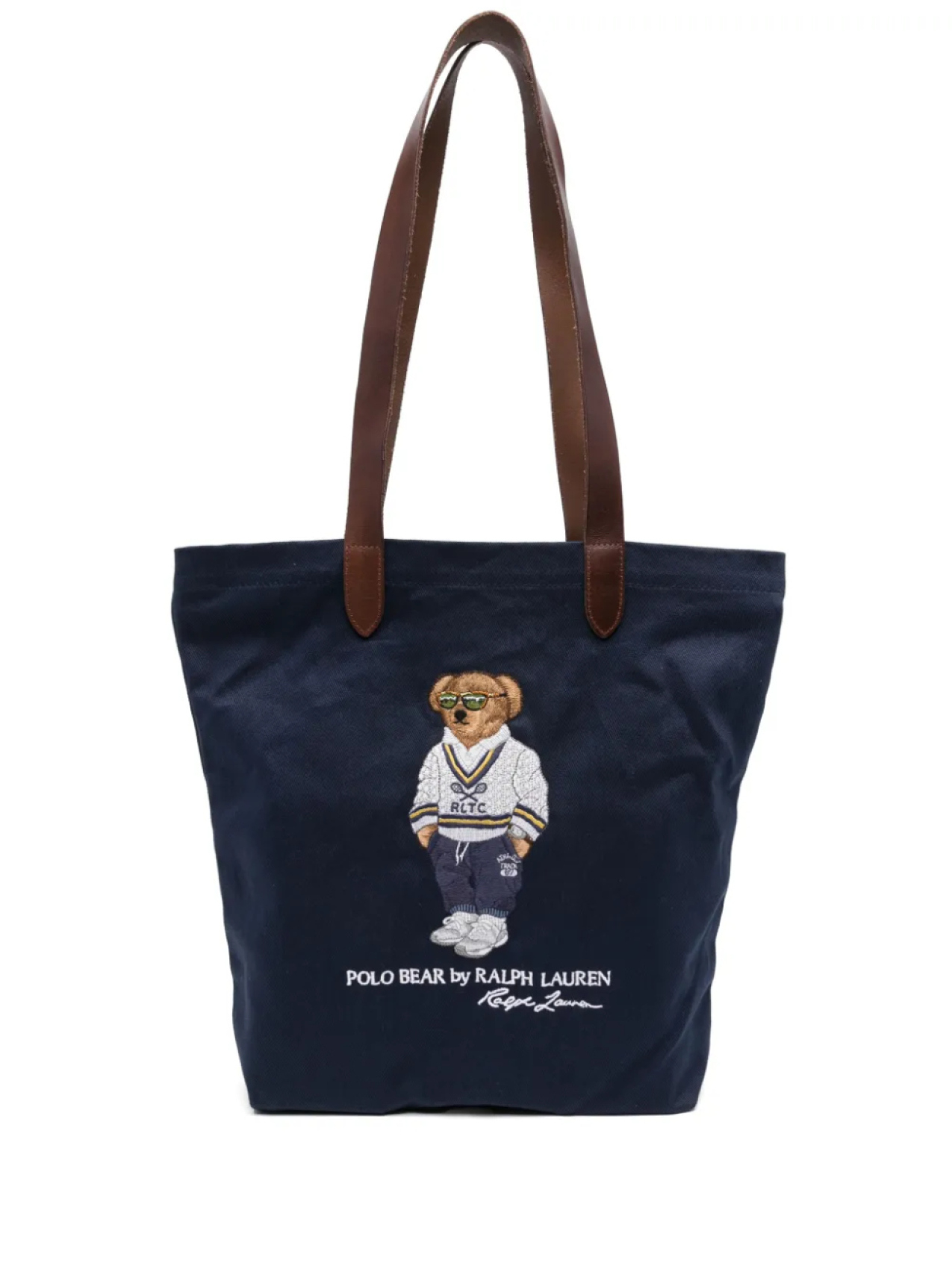 

Сумка-шоппер с мотивом Polo-Bear Polo Ralph Lauren, синий