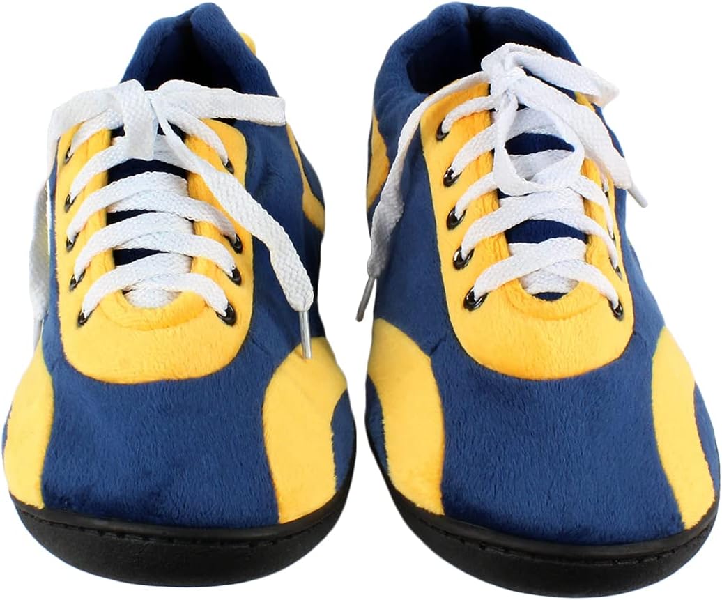 Тапочки Comfy Feet NCAA для использования дома и на улице, Michigan Wolverines — фото 2