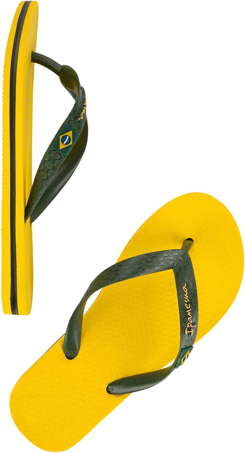 Ipanema Унисекс Детские Сандалии CLAS Brasil II Kids Tongues, зеленый — фото 3